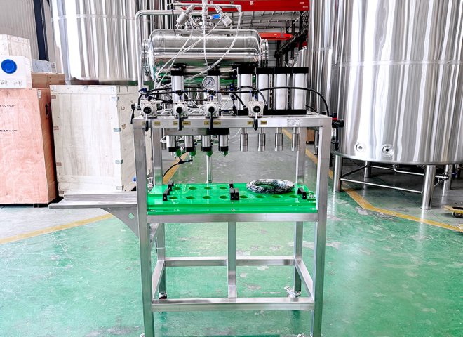 Manual Bottle Filling and Capping Machine