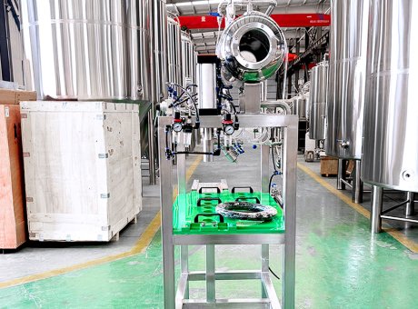 Hand pressure liquid filling machine