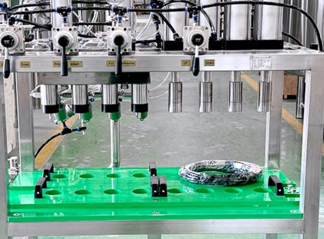 Manual Bottle Filler with CO2 Pressure Control