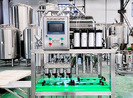 Semi-Automatic Beverage Filler