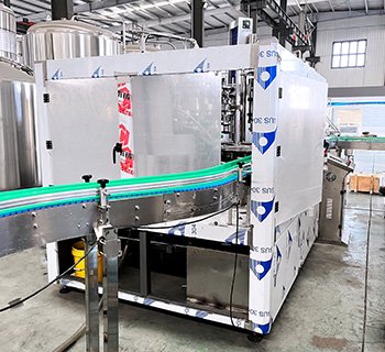 Glass bottle beer filling and capping machine 