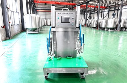 2 Head Keg Filling Machine